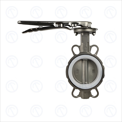 不銹鋼手柄對夾蝶閥